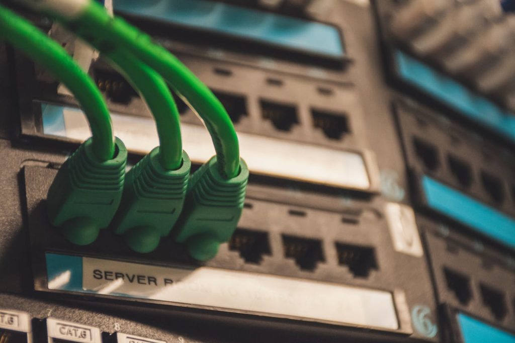 Structured network cabling installation in Brunei office